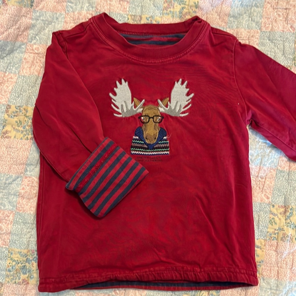 Janie and Jack reversible long sleeve shirt